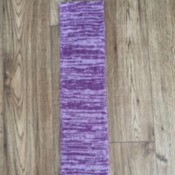 Ombré Purple Sweater and Purple Scarf - Picture 2 of 5